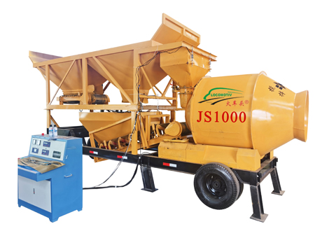 移动混凝土搅拌站-1